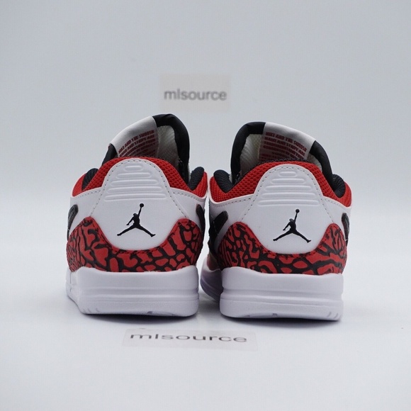 NEW Jordan Legacy 312 Low Off-Court Sneakers CD9056-116 White - Picture 4 of 9